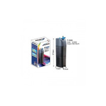 Kw Zone Dophin Internal Filter, Max Output - 850L/H, Model - FDF2000