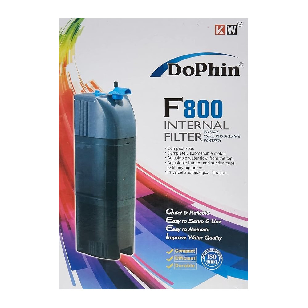 Kw Zone Dophin Internal Filter, Model - FDF800, Max Output - 400L/H