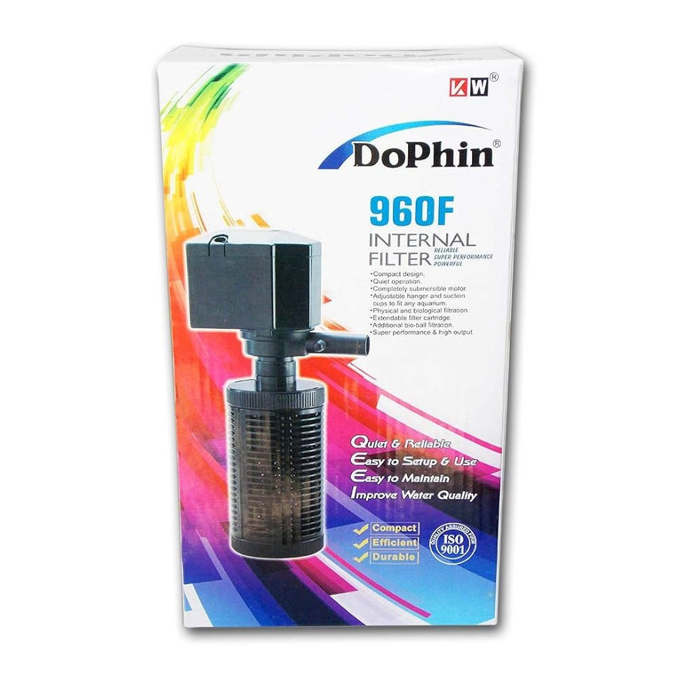 Kw Zone Dophin Internal Filter, Model - FDF960F, Max Output - 1030L/H