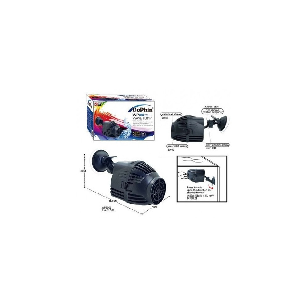 Kw Zone Dophin Wave Maker, Model - Wp3000