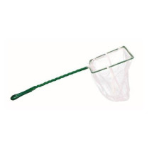 Kw Zone Aquarium Fish Net, Green And White, Length 25Cm