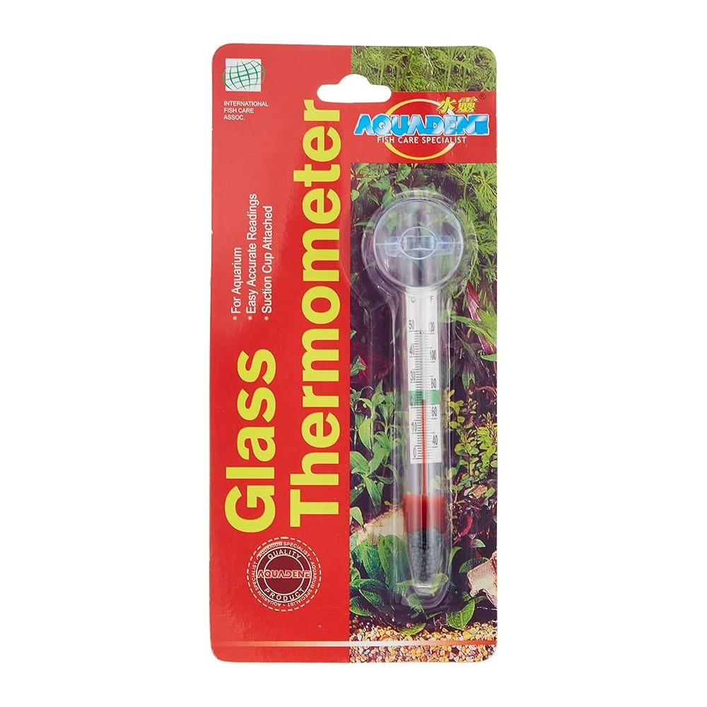 Kw Zone Glass Thermometer For Aquarium (Blister Card)