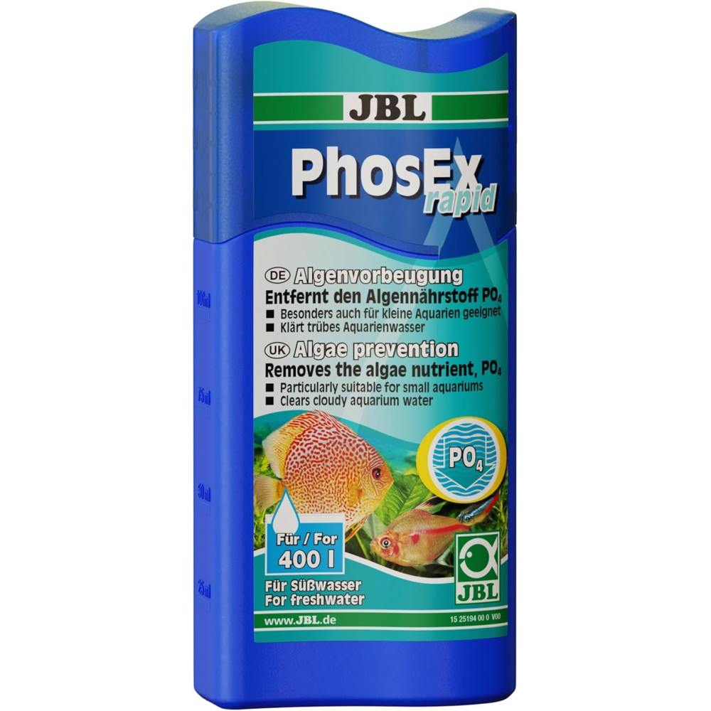 Jbl Phosex Rapid Freshwater Phosphate Remover, 100 Ml