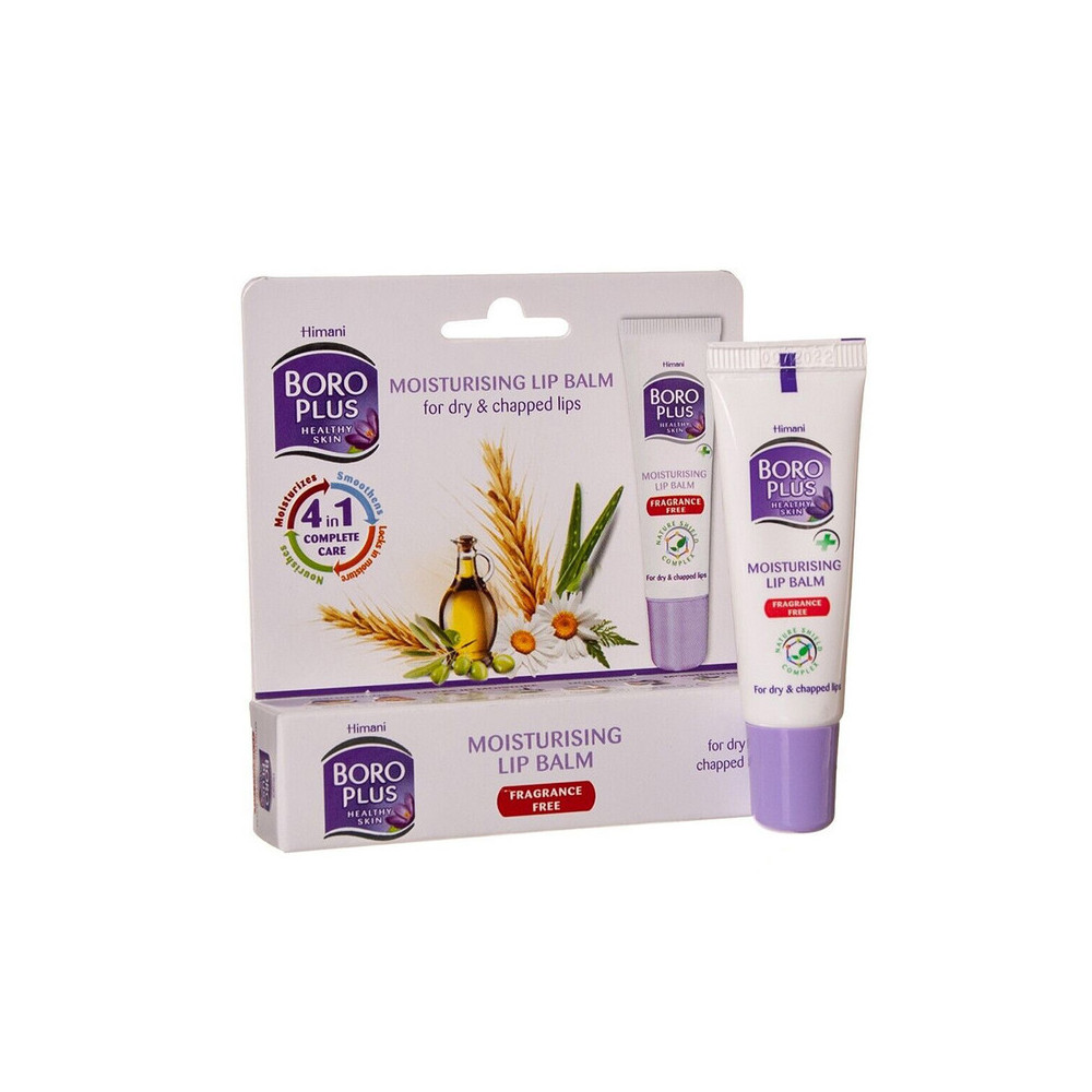 Boroplus Healthy Skin Moisturising Lip Balm 10ml - Fragrance Free