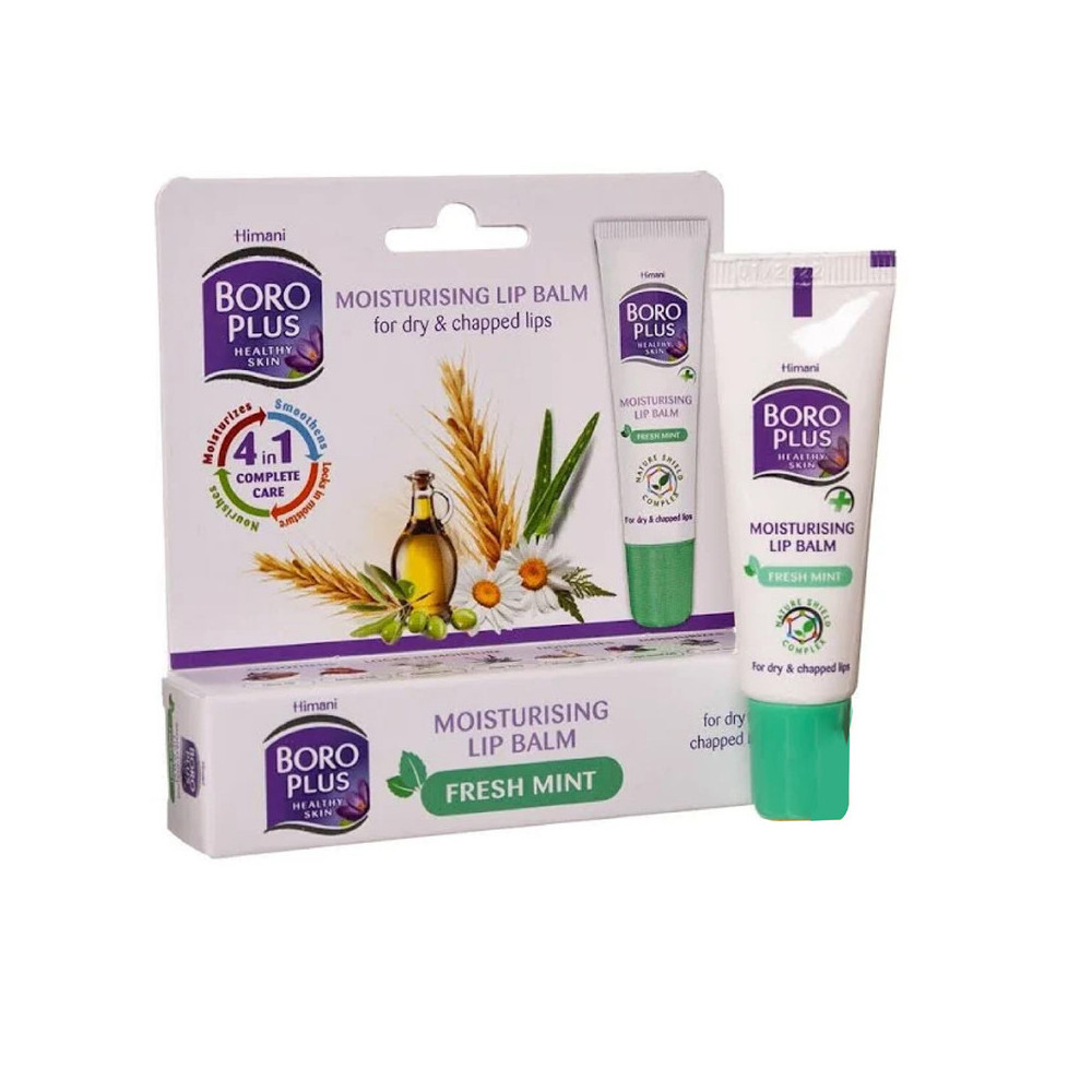 Boroplus Healthy Skin Moisturising Lip Balm 10ml - Fresh Mint