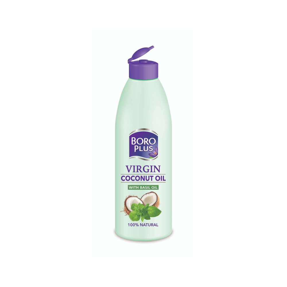 Boroplus Virgin Coconut Oil With Basil Oil, Natural 100ml