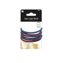 Jean Louis David Fancy Elastics Hair Bands Pack Of 6 Pcs, 15105