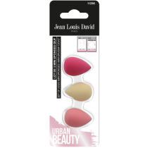 Jean Louis David Urban Beauty Set Of 3 Mini Egg Sponges, 11296
