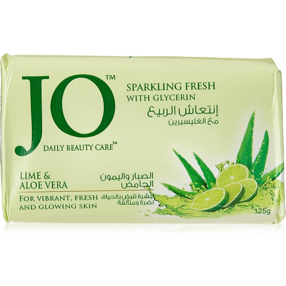 Jo Soap With Lime And Aloe Vera, 125g