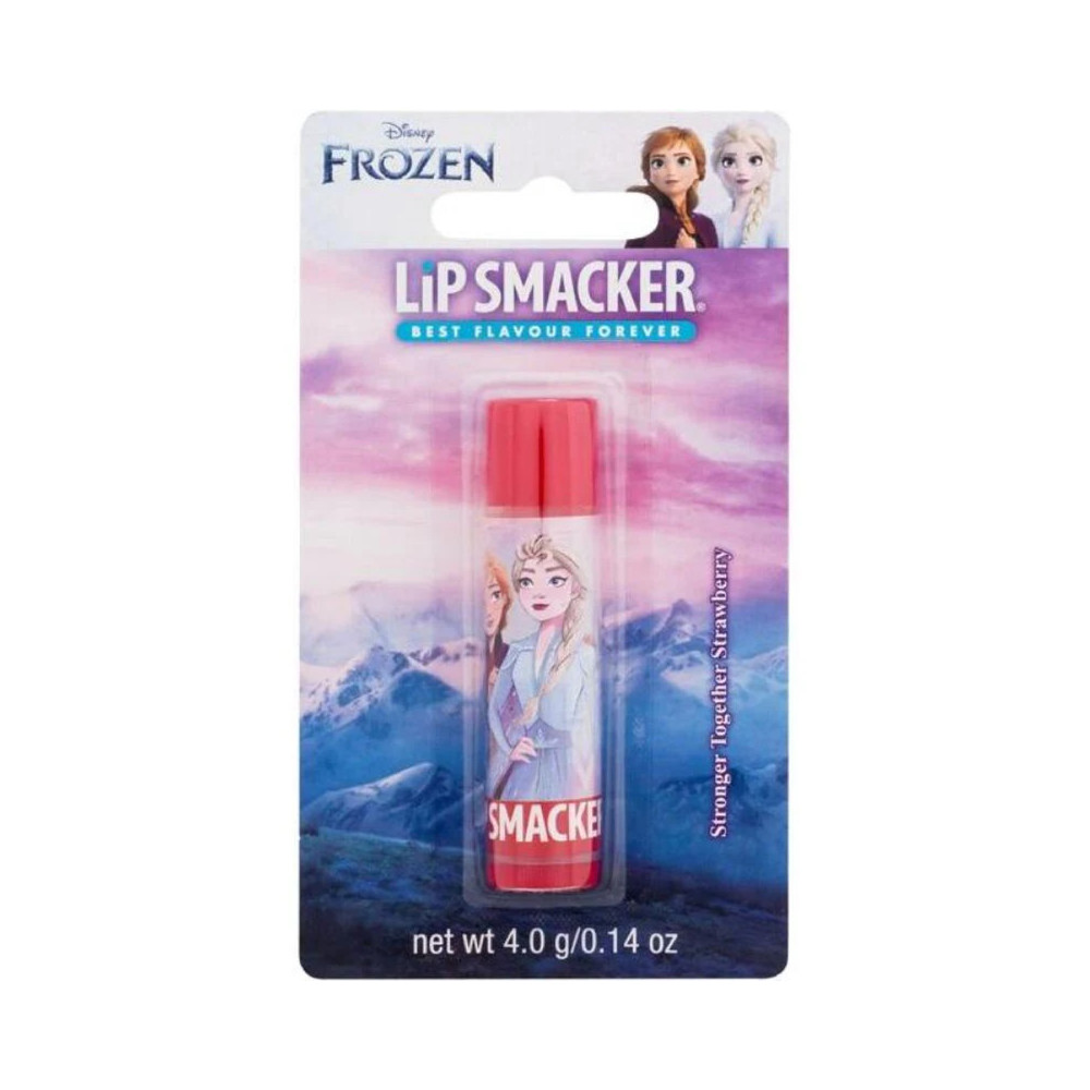Lip Smacker Disney Frozen Elsa Anna Edition Single Blister Lip Balm, Plum Berry Tart