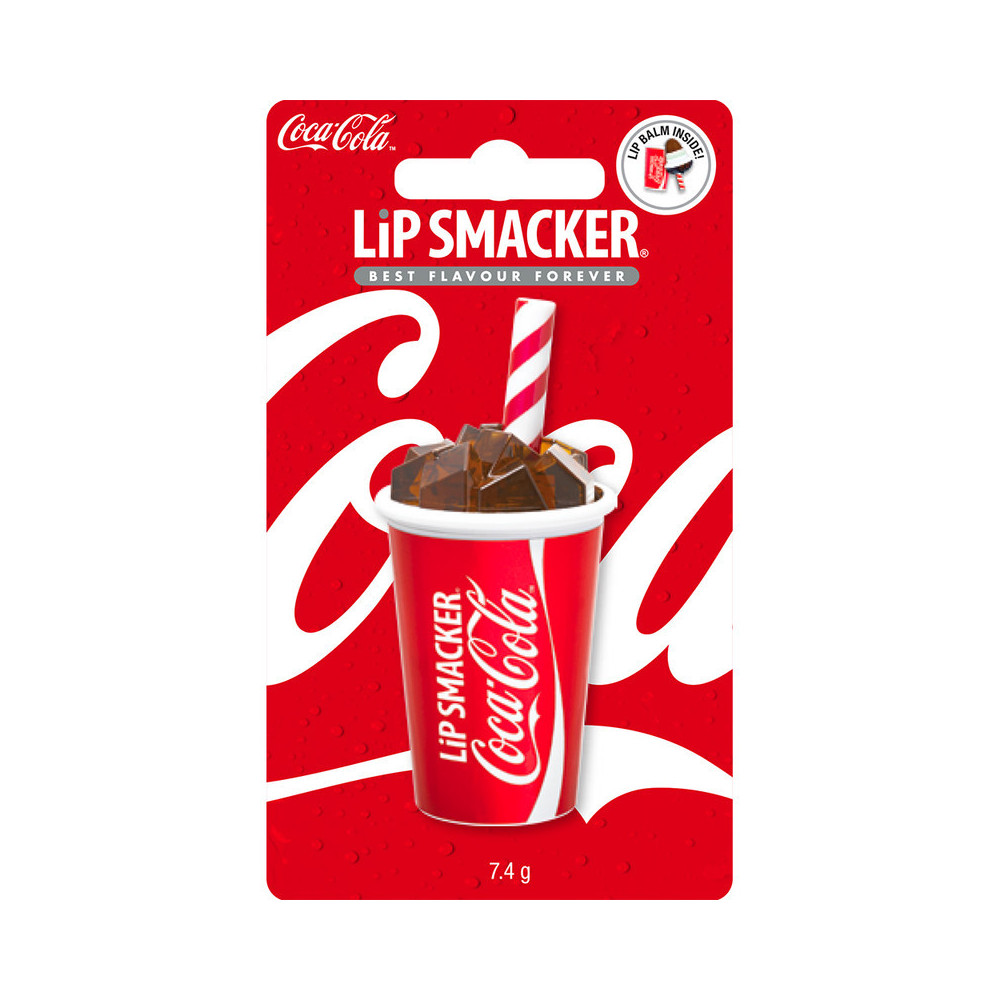 Lip Smacker Coca Cola Cup Pot Lip Balm, Fanta Strawberry 7.4g Blister New