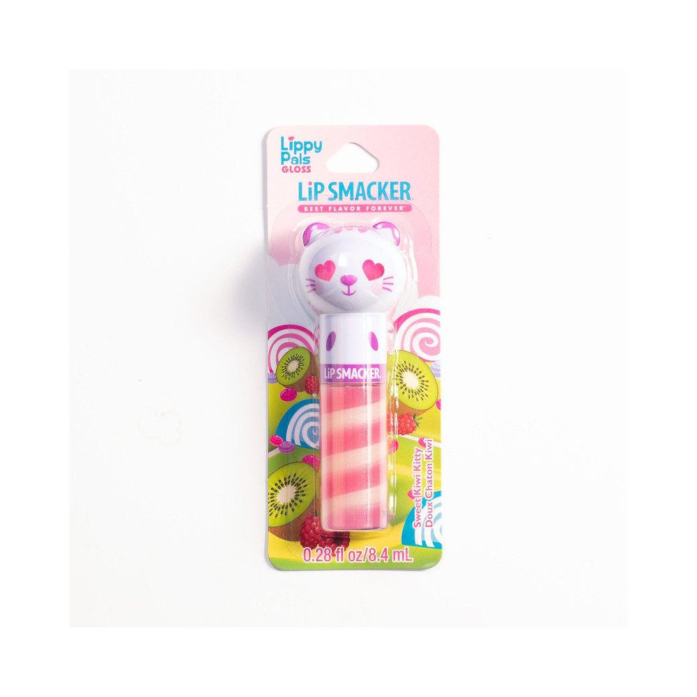 Lip Smacker Lippy Pals Sweet Kiwi Kitten Single Blister Lip Balm, 4g
