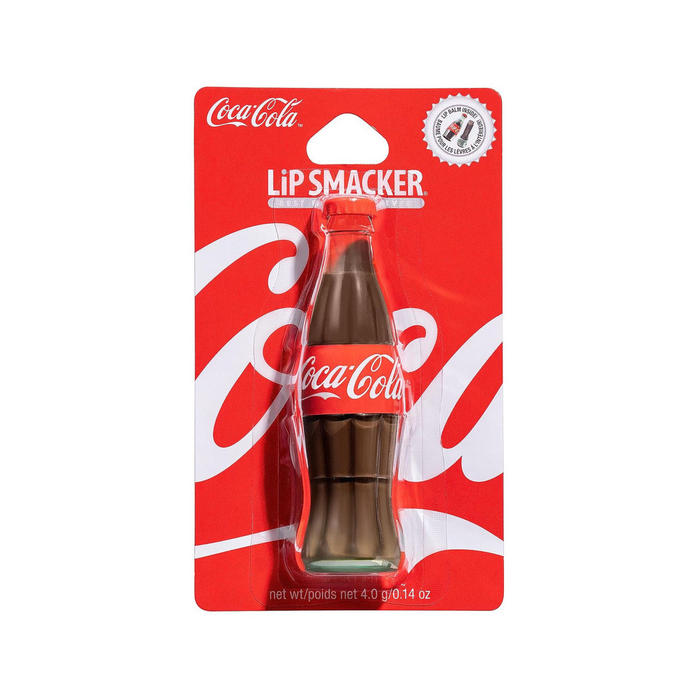 Lip Smacker Coke Bottle Shape Lip Balm Blister Lip Balm, Classic Coke 4g