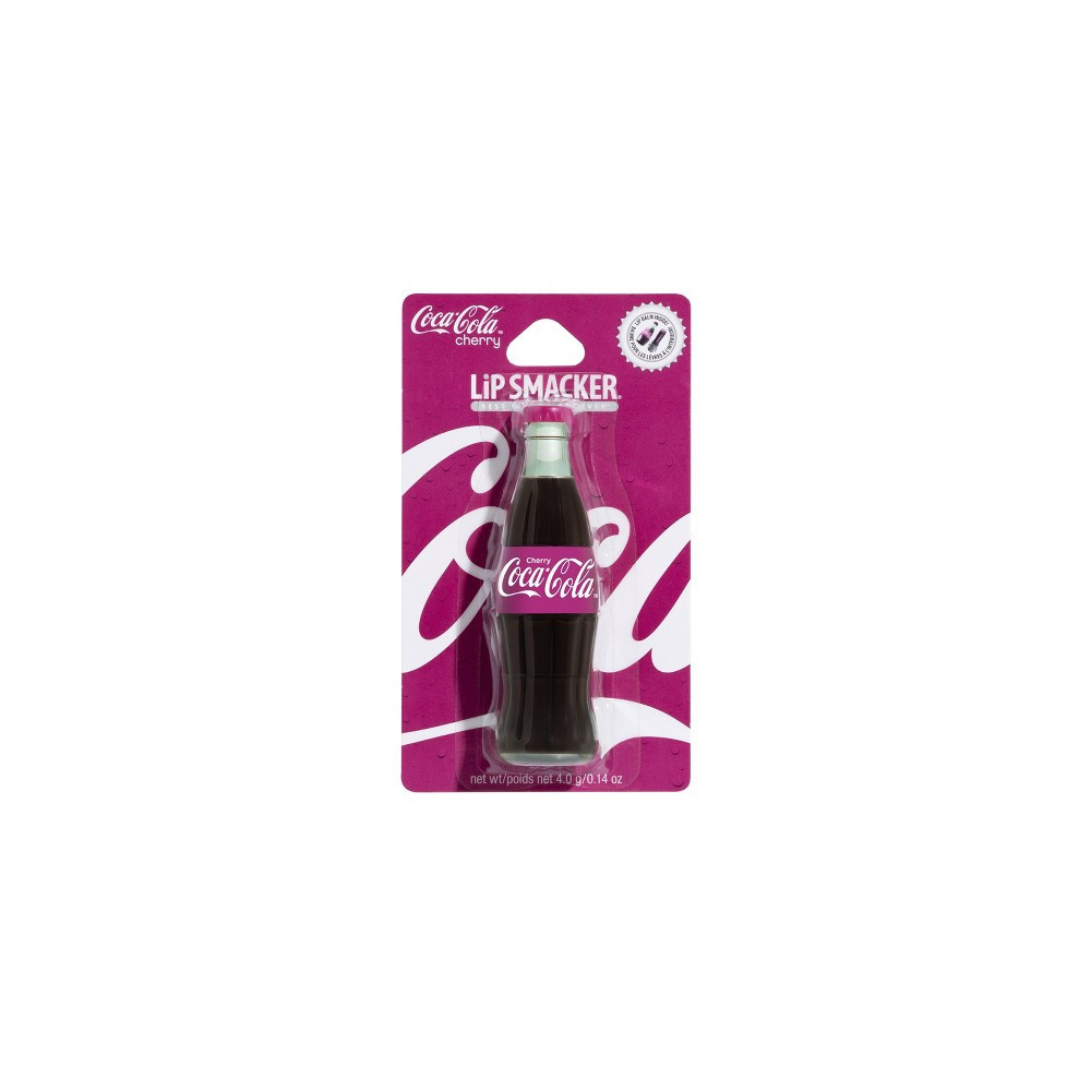 Lip Smacker Coke Bottle Shape Lip Balm Blister Lip Balm, Cherry Coke 4.0g