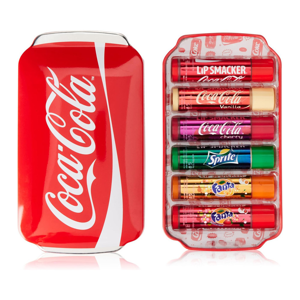 Lip Smacker Coca Cola Lip Balm Multipack And Gifting, Pack Of 6Pcs New