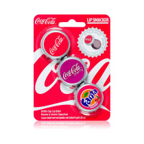 Lip Smacker Coke Bottle Cap Lip Balm Party Pack Trio