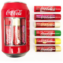 Lip Smacker Coca Cola Classic Can Tin Lip Balm Box Pack Of 6 Pcs