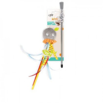 All For Paws Kitty Wand Octopus, Grey