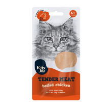 Kitty Joy Tender Meat Boiled Chicken Cat Treats, 25 g