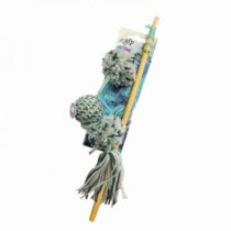 All For Paws Knotty Habit Yarn Ball Wand Cat Toy