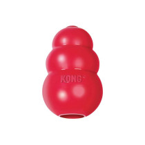 Kong Classic Durable Natural Rubber Dog Toy, Red