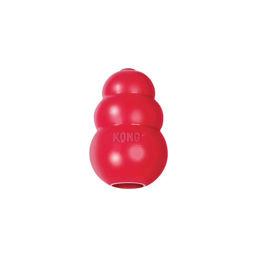 Kong Classic Durable Natural Rubber Dog Toy, Red