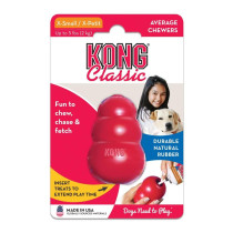 Kong Classic Durable Natural Rubber Dog Toy, Red, Extra Small