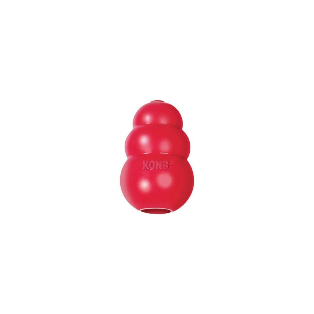 Kong Classic Durable Natural Rubber Dog Toy, Red, Large