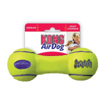 Kong Dog Toy Air Dog Squeaker Dumbbell, Green, Small