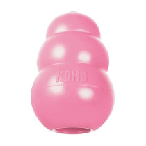 Kong Puppy Toy Natural Teething Rubber Fun To Chew, Medium