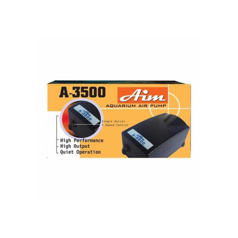 Kw Zone Aim Single Outlet Air Pump A-3500, Black