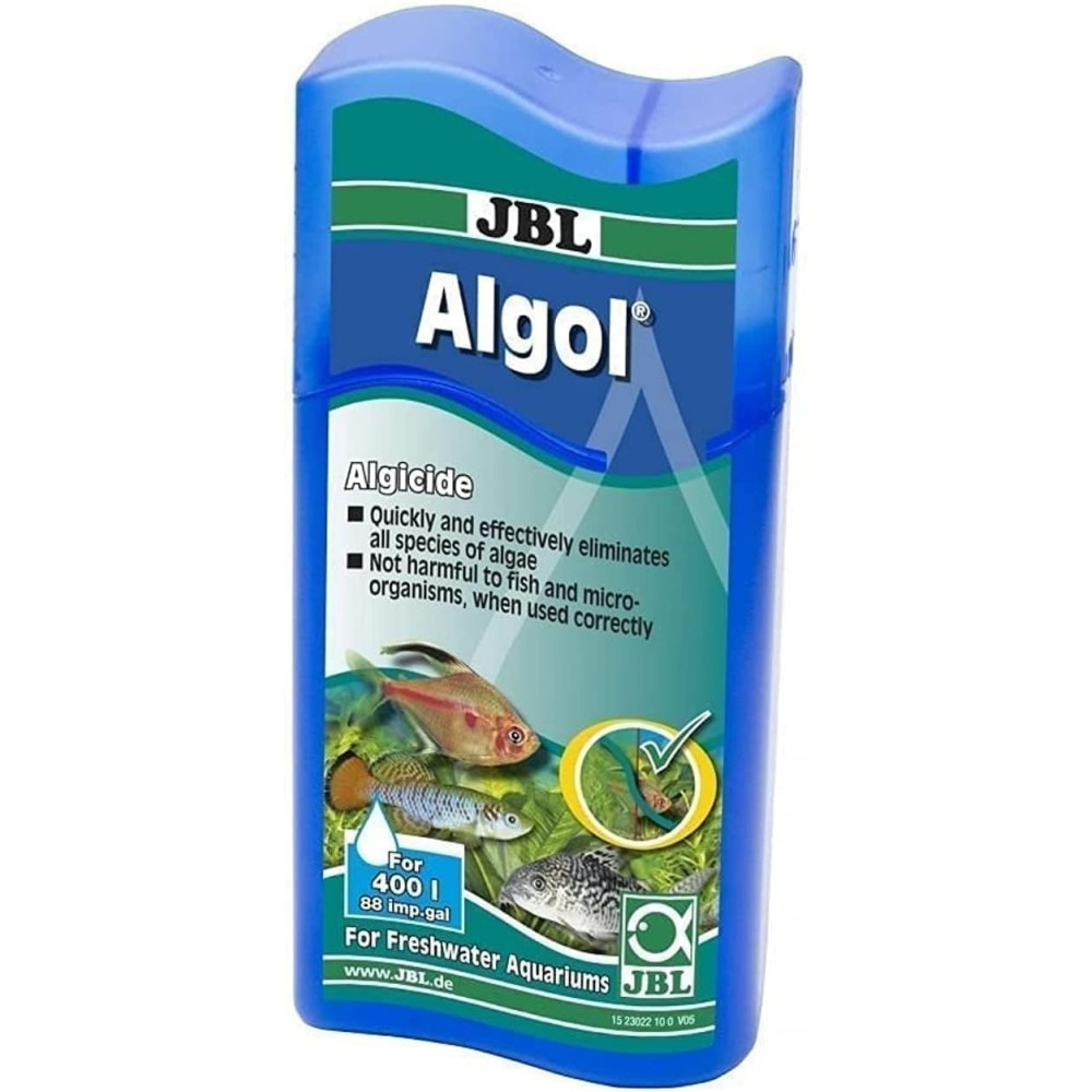 Jbl Algol Water Conditioner To Combat Algae In Freshwater Aquariums, 100 Ml