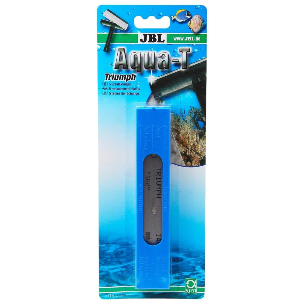 Jbl Aqua-T Triumph Replacement Blades, 5x