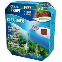Jbl Clearmec Plus Pad Cristalprofi E1500 800Ml Set With Nitrite, Nitrate And Phosphate Eliminator
