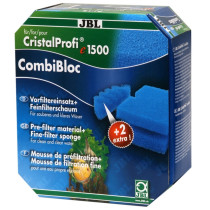 Jbl Combibloc Cristalprofi E1500 Set With Pre-Filter Pads And Filter Foam Pads