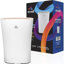 Evvoli Air Purifier 5-Layer Filters With True Hepa Control Light Sensor Night Mode Air Quality Indicator EVAP-24W, White