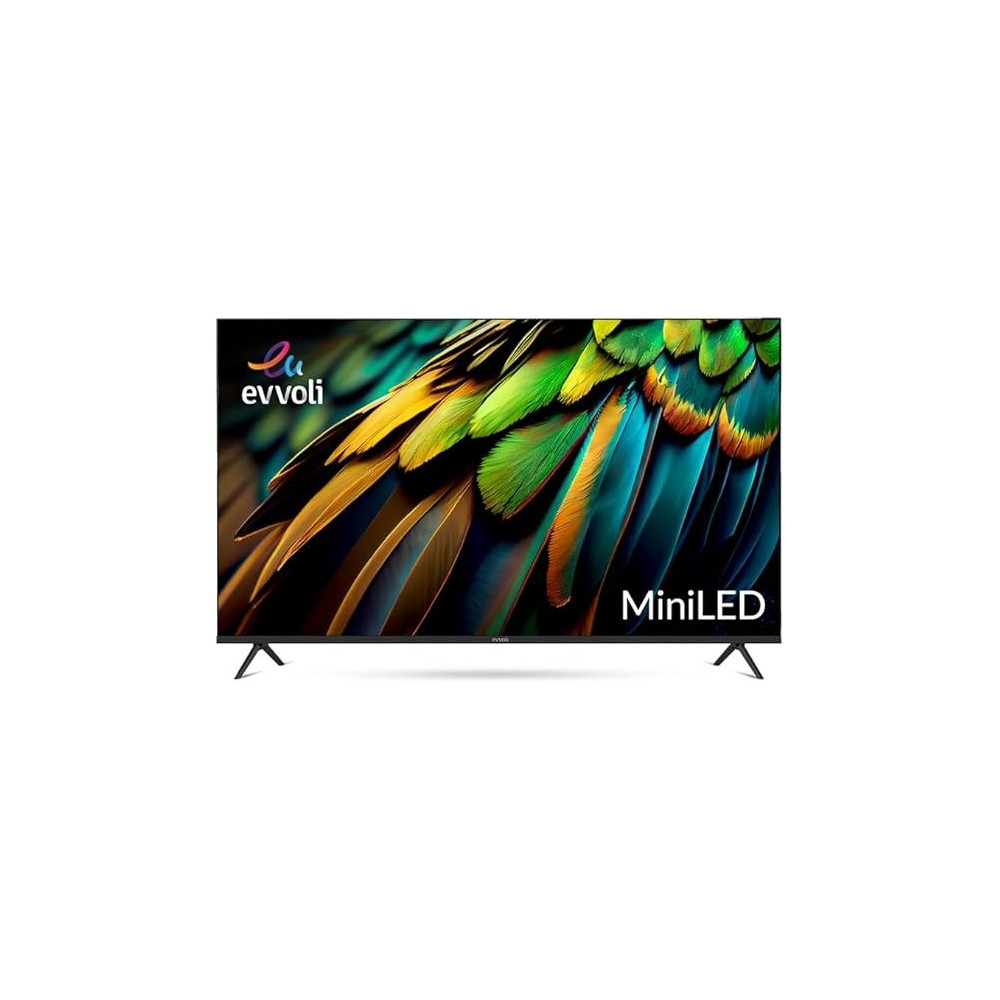 Evvoli 4K QLED Android Television 75inch, 75EV350QA, Black