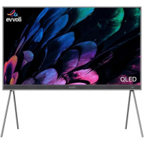 Evvoli 86-Inch 4K QLED Android Smart Tv With Bulit in Evvo Sound bar, 86EV600QA, Grey