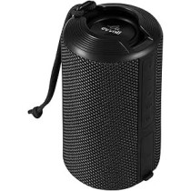 Evvoli 10 Watts Water-Resistant Indoor And Outdoor Bluetooth Speaker With a Built-in Microphone, EVAUD-MB10A, Black