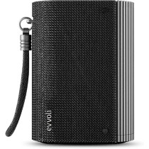 Evvoli Bluetooth Wireless Water Resistant 4 Hours 5W Portable Speaker, EVAUD-MB5BB, Black