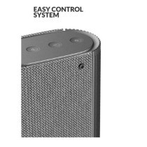 Evvoli Bluetooth Wireless Water Resistant 4 Hours 5W Portable Speaker, EVAUD-MB5BG, Grey