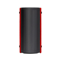 Evvoli Bluetooth Wireless Water Resistant 4 Hours 5W Portable Speaker, EVAUD-MB5BR, Red