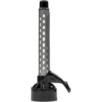 Evvoli Multiple Hair Straightener Curler Brush 6 In 1, Cool Shot, 3 Heat Setings, Ions Jet, 1200W, Black, EVHC-AS1200B