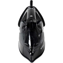 Evvoli 2800W Steam Iron With Ceramic Soleplate Auto Shut-Off With Anti-Drip, Black, EVIR-5MB