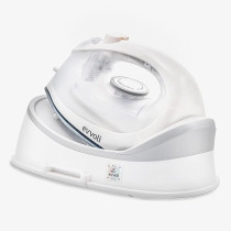Evvoli Cordless Steam Iron With Ceramic Soleplate, 1600W, EVIR-CS1600P, White