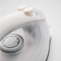 Evvoli Cordless Steam Iron With Ceramic Soleplate, 1600W, EVIR-CS1600P, White