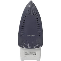 Evvoli Steam Iron 2400W With Ceramic Soleplate Auto Shut-Off With Anti-Drip,White, EVIR-H2400W