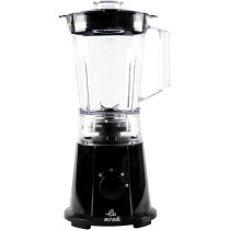 Evvoli Blender 600W High Speed Premium Blender 1.5 Litre jar With Grinder Mill Black, EVKA-BL15B