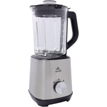 Evvoli Blender 1.5 liters with Glass Jar High Power Premium, Ice Crusher, 1000W, 3 Speeds Operation, Stainless Steel, EVKA-BL15HB