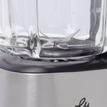 Evvoli Blender 1.5 liters with Glass Jar High Power Premium, Ice Crusher, 1000W, 3 Speeds Operation, Stainless Steel, EVKA-BL15HB
